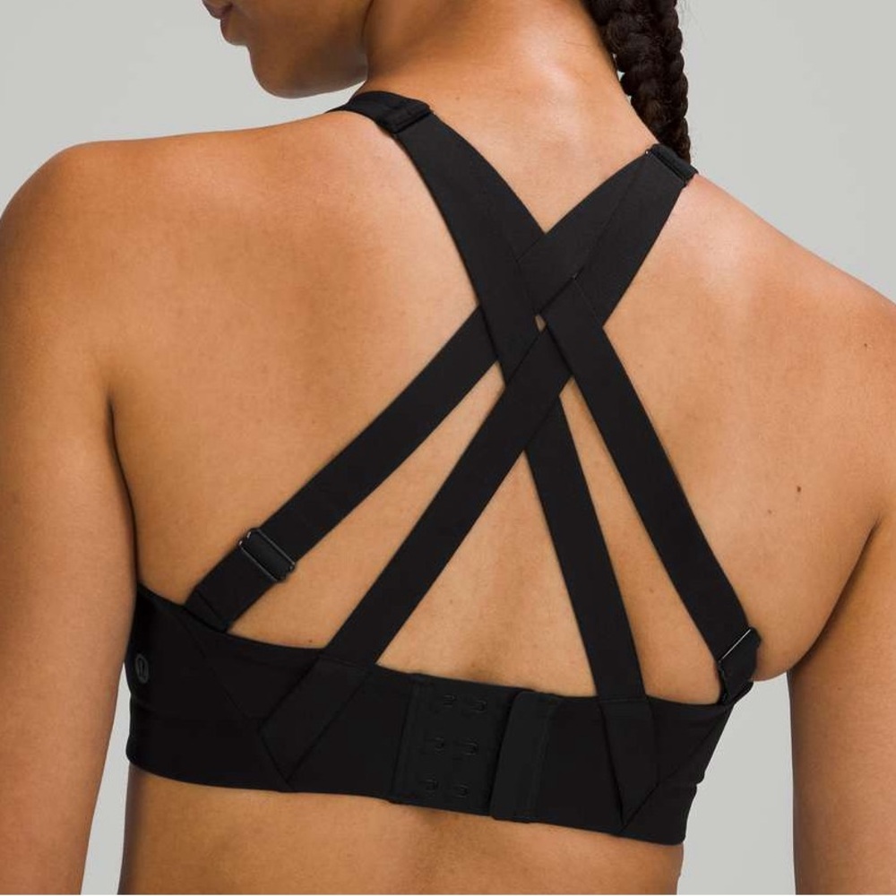 Lululemon Energy Bra *High Support Size 34DD Black